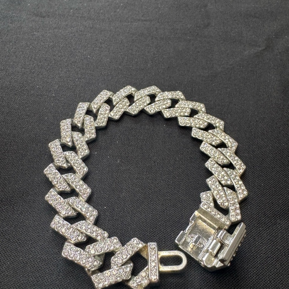 Moissanite Men's Bracelet